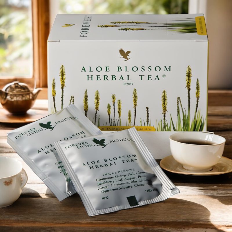 Té de plantas 100% Natural Aloe Blossom Tea FOREVER